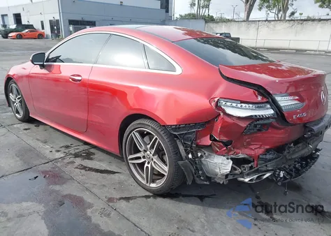 2018 Mercedes-Benz E 400 4Matic z USA, uszkodzony, nr VIN WDD1J6GB2JF008326